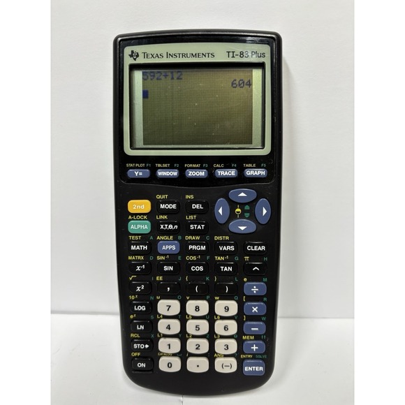 Texas Instruments TI-83 Plus Graphing Calculator Tested Working - Picture 2 of 8